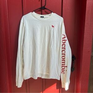 Abercrombie & Fitch Vintage Y2K White Muscle Tee